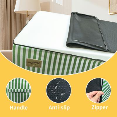 Show full view: Wisfor High-Density Foam Dog Stairs with Washable Cover, 3 Step slide 4 of 10