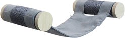 allforpaws Skywalk Scratcher Hammock Cat Wall Shelves, Grey