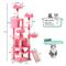 Show in main carousel: Yitahome Multi-Level 75-in Flannel Cat Tree Tower & Condos, Pink slide 2 of 8
