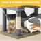Show in main carousel: Yitahome Multi-Level 75-in Flannel Cat Tree Tower & Condos, Light Grey slide 6 of 6