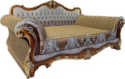 Maloroy Couch Shaped Cat Scratcher Sofa Bed, Large, Grey, Large