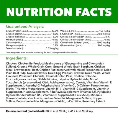 Show full view: Iams Proactive Health High Protein Chicken & Beef Dry Dog Food, 38.5-lb bag slide 7 of 10