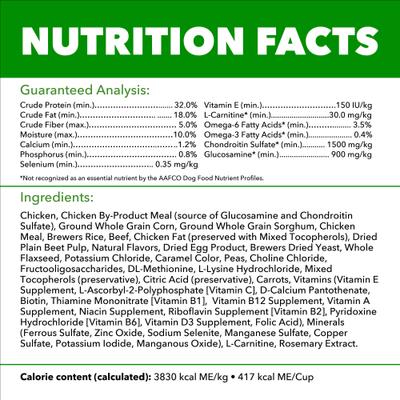 Show full view: Iams Proactive Health High Protein Chicken & Beef Dry Dog Food, 30-lb bag slide 7 of 10