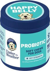 Under the Weather Probiotic Soft Chews Dog Supplement, 60 count