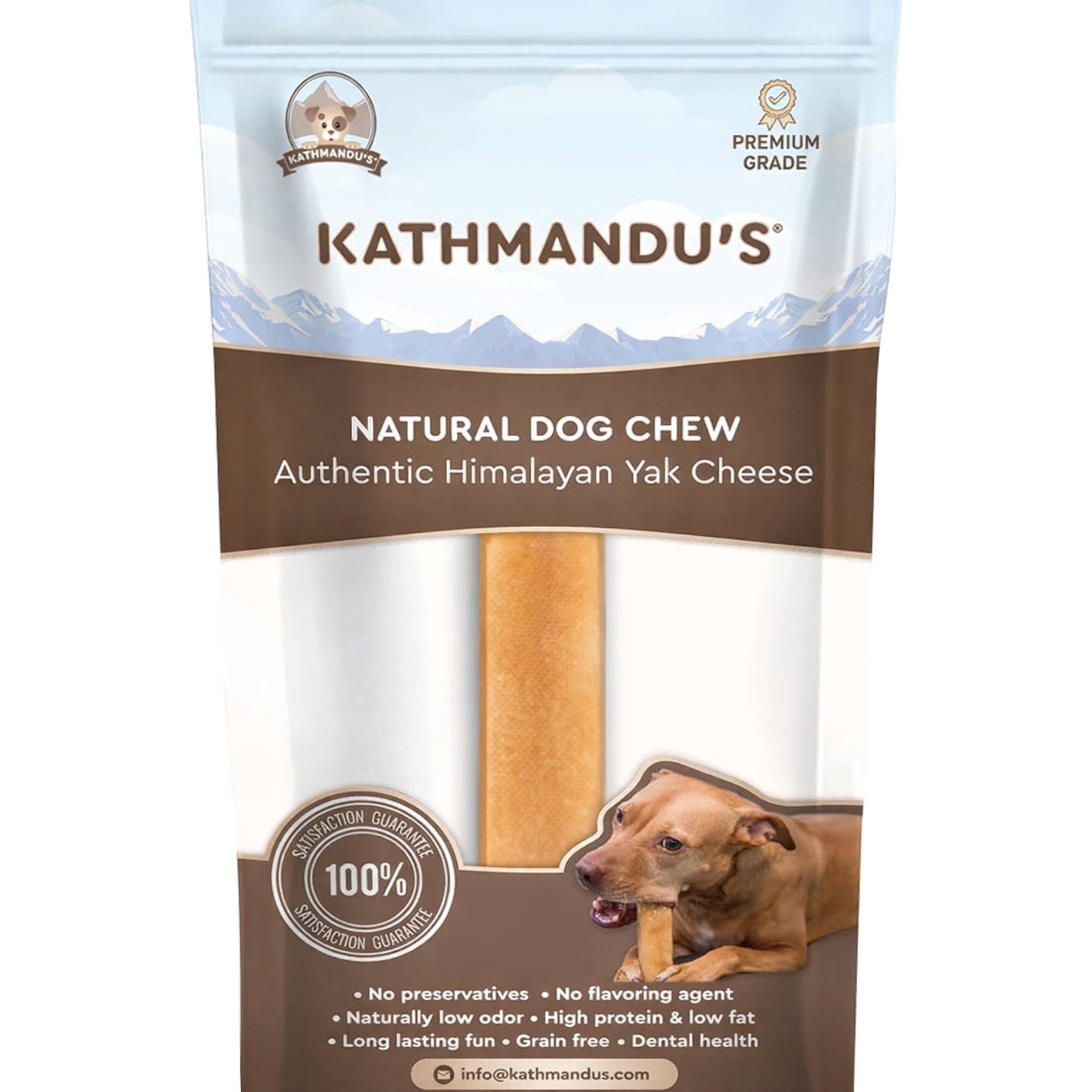 Kathmandus Himalayan Yak Dog Chew Treats, Large: 6-in, 1 count