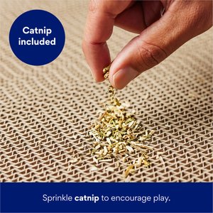Frisco Double-Wide Cat Scratcher Toy Refill with Catnip, 2 count