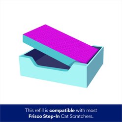 Frisco Step-In Cat Scratcher Toy Refill with Catnip, 2 count slide 2 of 7