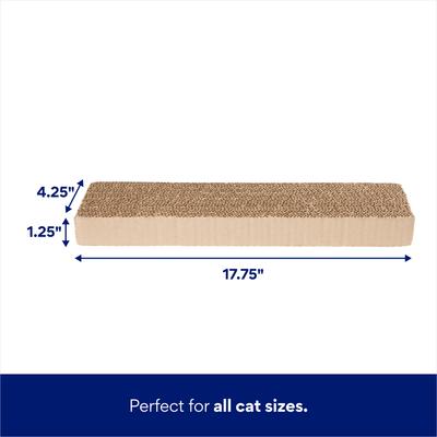 Show full view: Frisco Single-Wide Cat Scratcher Toy Refill with Catnip, 2 count slide 2 of 7