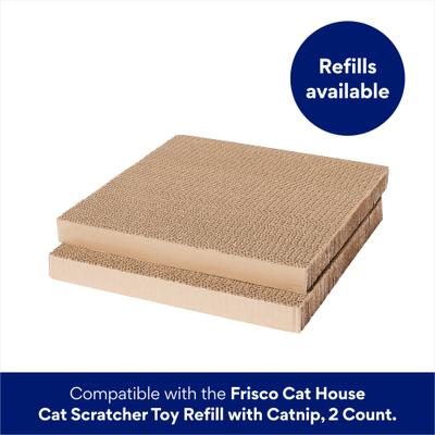 Show full view: Frisco Easter Spring Flower Shop Cardboard Cat House with Catnip slide 8 of 11