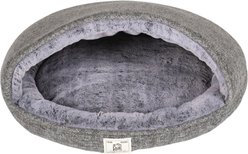 Dog Gone Smart Chill Kuzzi FIR Nook Dog & Cat Bed, Medium, Gray
