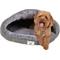 Show in main carousel: Dog Gone Smart Chill Kuzzi FIR Nook Dog & Cat Bed, Medium, Gray slide 3 of 3