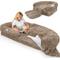 Show in main carousel: LovMor Foldable Memory Foam Human Dog Bed with Removable Cover, 71 x 38 x 9-in, Khaki slide 1 of 7