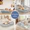 Show in main carousel: LovMor Foldable Memory Foam Human Dog Bed with Removable Cover, 71 x 38 x 9-in, Grey slide 6 of 7