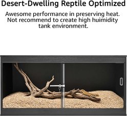 Unipaws Reptile Terrarium, Black, 36-in, 50-gal slide 2 of 7