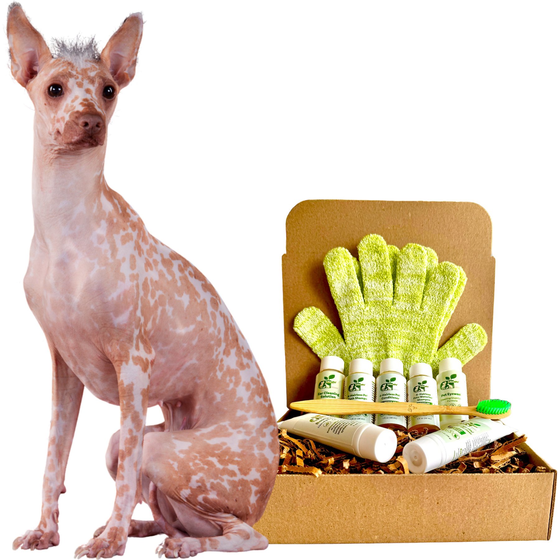 RenewedPet Hairless Dog Grooming Kit, Sample