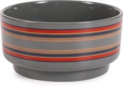 Pendleton 6-in Ceramic Dog Bowl, 3.5-cup, Yakima Stripe