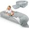 Show in main carousel: LovMor Foldable Memory Foam Human Dog Bed with Removable Cover, 71 x 38 x 9-in, Grey slide 1 of 7