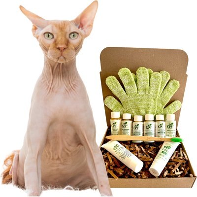 RenewedPet RenewedPet Hairless Cat Grooming Kit, Sample