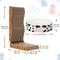 Show in main carousel: Happy & Polly 26-in L-Shape Cardboard Cat Scratcher & 3.9-in Round Scratching Pad Set, 2 count, White slide 9 of 9