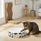 Show in main carousel: Happy & Polly 26-in L-Shape Cardboard Cat Scratcher & 3.9-in Round Scratching Pad Set, 2 count, White slide 2 of 9