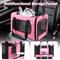 Show in main carousel: Gapzer Soft Sided Collapsibe Dog & Cat Carrier, Pink slide 7 of 8