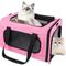 Show in main carousel: Gapzer Soft Sided Collapsibe Dog & Cat Carrier, Pink slide 1 of 8