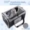 Show in main carousel: Gapzer Soft Sided Collapsibe Dog & Cat Carrier, Grey slide 3 of 8