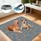 Show in main carousel: HOMAGICO Super Absorbent Non-Slip Washable Puppy Pee Pads with 60-in Leash, Gray, 72 x 72-in, 1 count slide 1 of 6