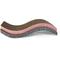 Show in main carousel: Kensie Wave-Shaped Reversible Cat Scratch Boards with Natural Catnip, 2 count, Pink/Grey slide 2 of 6