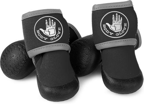 Show full view: Body Glove Reflective Dog Booties, Black, X-Small slide 2 of 8