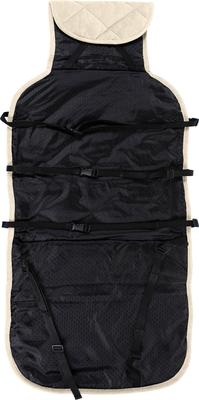 Show full view: Carolina Pet Quilted Microfiber Dog Car Front Seat Protector, Bone slide 4 of 6