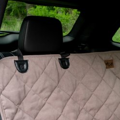 Carolina Pet Quilted Microfiber Dog Car Rear Seat Protector, Brown slide 2 of 8