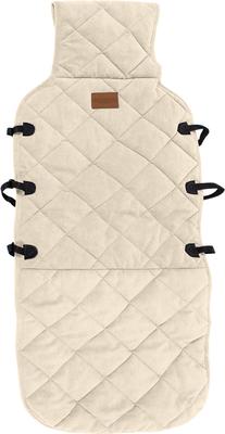 Show full view: Carolina Pet Quilted Microfiber Dog Car Front Seat Protector, Bone slide 2 of 6