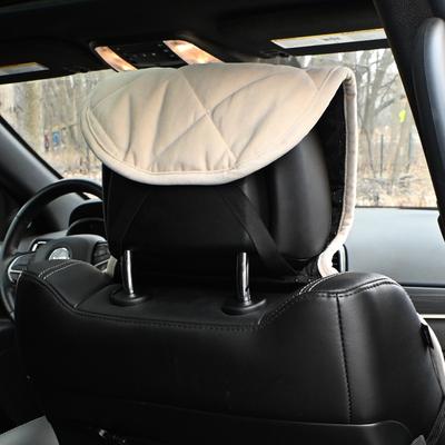 Show full view: Carolina Pet Quilted Microfiber Dog Car Front Seat Protector, Bone slide 6 of 6