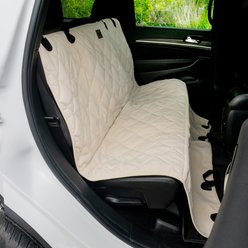 Carolina Pet Quilted Microfiber Dog Car Rear Seat Protector, Bone slide 2 of 8