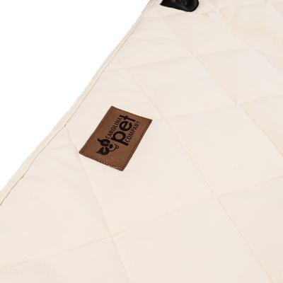 Show full view: Carolina Pet Quilted Microfiber Dog Car Rear Seat Protector, Bone slide 4 of 8