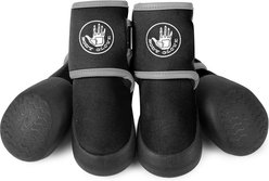 Body Glove Reflective Dog Booties, Black, X-Large