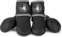 Body Glove Reflective Dog Booties, Black, Medium