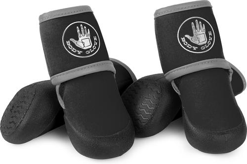 Show full view: Body Glove Reflective Dog Booties, Black, Medium slide 2 of 8
