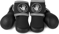 Body Glove Reflective Dog Booties, Black, X-Small