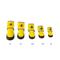 Show in main carousel: Body Glove Reflective Dog Booties, Yellow, X-Small slide 7 of 8