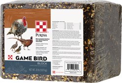 Purina Premium Gamebird Block Chicken Feed, 20-lb block slide 2 of 2