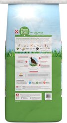Purina Farm to Flock Grower 18% Protein Crumble Chicken Feed, 25-lb bag slide 2 of 2