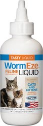 Durvet WormEze Feline Liquid Cat Dewormer, 4-fl oz bottle