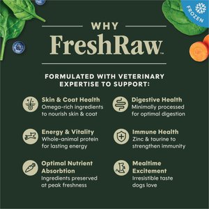 Instinct FreshRaw Bites Grass-Fed Beef Recipe Dog Food, 6-lb bag