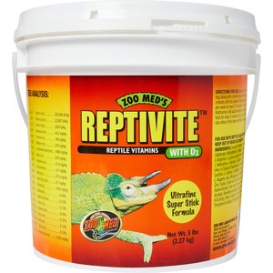 Zoo Med Reptivite with D3 Reptile Vitamin, 5-lb bucket