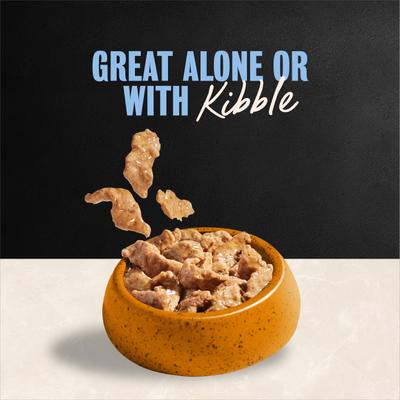 Show full view: Cesar Puppy Filets in Gravy Chicken Recipe Wet Dog Food, 3.5-oz tray, case of 24 slide 9 of 10