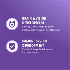 Iams Proactive Health Kitten Salmon Recipe Dry Cat Food, 7-lb bag slide 2 of 9