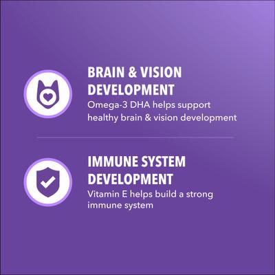 Show full view: Iams Proactive Health Kitten Salmon Recipe Dry Cat Food, 16-lb bag slide 5 of 10