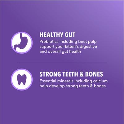 Show full view: Iams Proactive Health Kitten Salmon Recipe Dry Cat Food, 16-lb bag slide 6 of 10